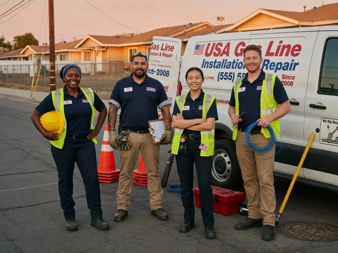 Gas Line Installation company in Woodland, IL