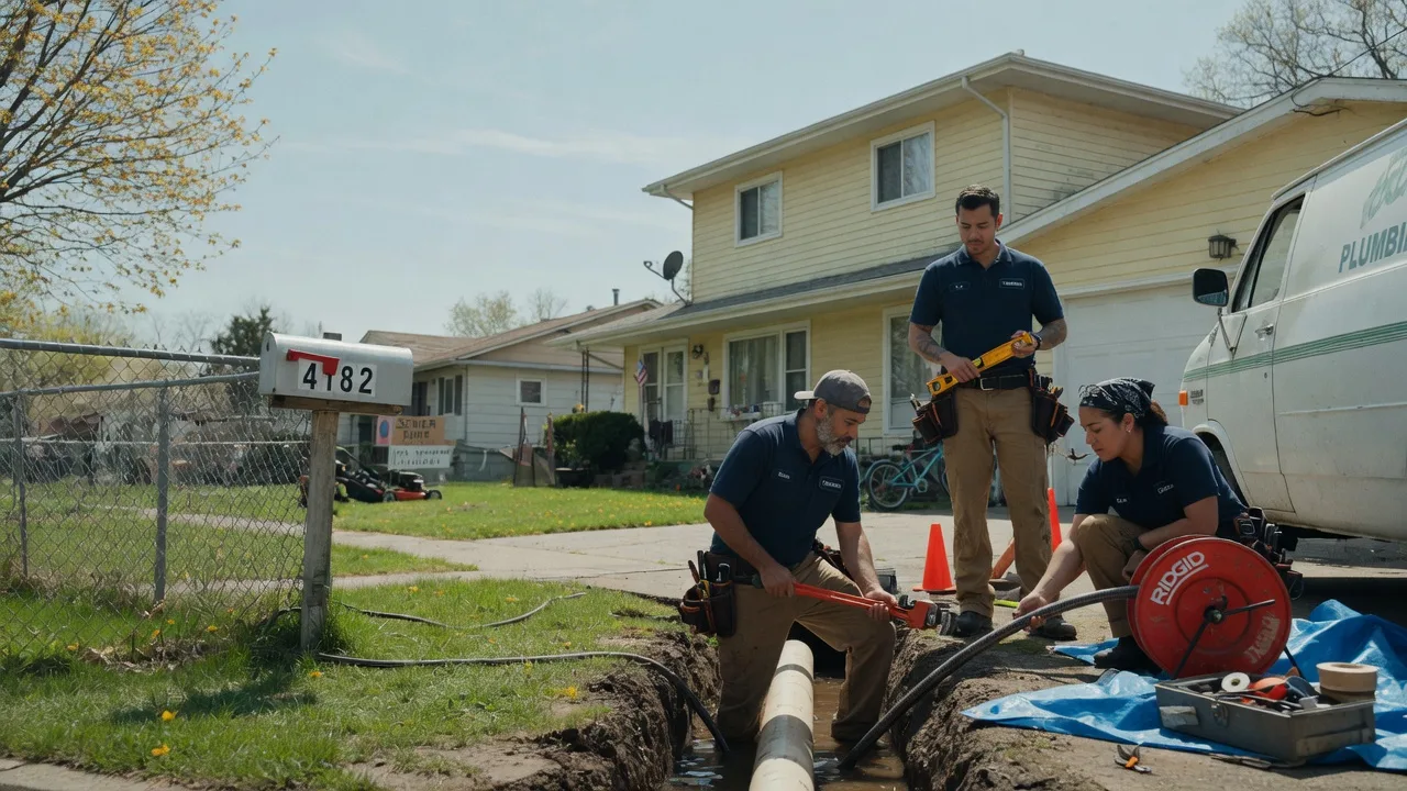 Gas Line Repair in Woodland, IL near me